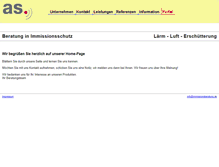 Tablet Screenshot of immissionsberatung.de